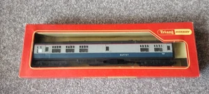 Tri-ang Hornby R729 Blue Grey Buffet Car 1825 - Boxed OO Gauge Carriage - Picture 1 of 13
