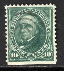 SCOTT 273 1895 10 CENTAVOS WEBSTER EDICIÓN REGULAR TIPO I USADO ¡F-VF! - Imagen 1 de 2