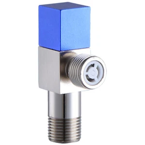 Toilet Water Valve Angle Stop Valve 1/2 Inch Toilet Valve With Shut-off Valve - Picture 1 of 12