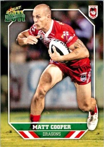 2011 ST GEORGE ILLAWARRA DRAGONS NRL Card MATT COOPER - Bild 1 von 2