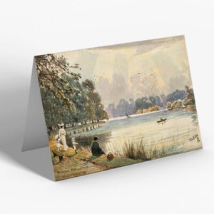 GREETING CARD - Vintage Berkshire - Windsor Royal Park, Virginia Water