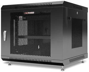 9U Wall Mount Server Rack Locking Network Cabinet Box Data Enclosure VENTED Door - Picture 1 of 12