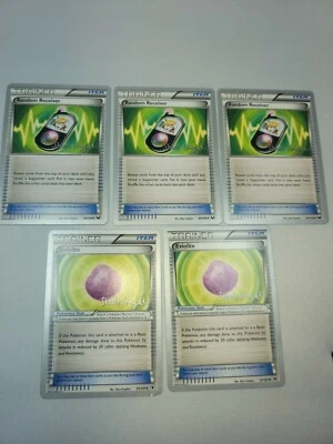 Pokemon World Championship Deck 2012 (3) Randon Receiver & (2) Eviolite Cards - Image 1 of 4