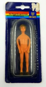 NEW IN BOX HÜCKEL DIE REGENBOGENKINDER BIEGEPUPPE FLEXIBLE MALE DOLL - Picture 1 of 12