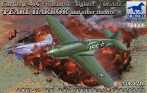 Bronco Models FB4008 1:48 Curtiss P-40C 'Warhawk' Fighter USAAF - Picture 1 of 1
