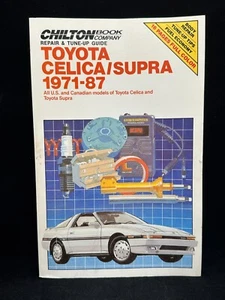 Chilton 7043 Toyota Celica Supra 1971-1987 Shop Repair & Tune-Up Guide VGC - Bild 1 von 8