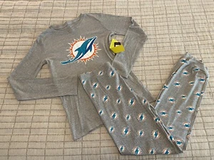 New Miami Dolphins Youth Boys Extra Large 18-20 Pajamas Team NFL Official Kids - Picture 1 of 10
