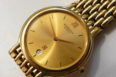 Armbanduhr Momentus Quartzuhr Vintage watch vergoldet - image 1 of 4