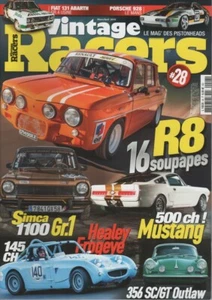 VINTAGE RACERS 28 PORSCHE 928 S FIAT 131 ABARTH RALLY HEALEY SPRITE MUSTANG 1966 - Bild 1 von 3