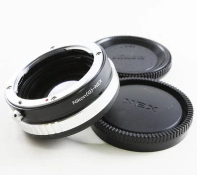 Focal Reducer Speed Booster 0.72x Adapter Nikon F G lens to Sony E NEX-7 6 A6000 - Image 1 of 3