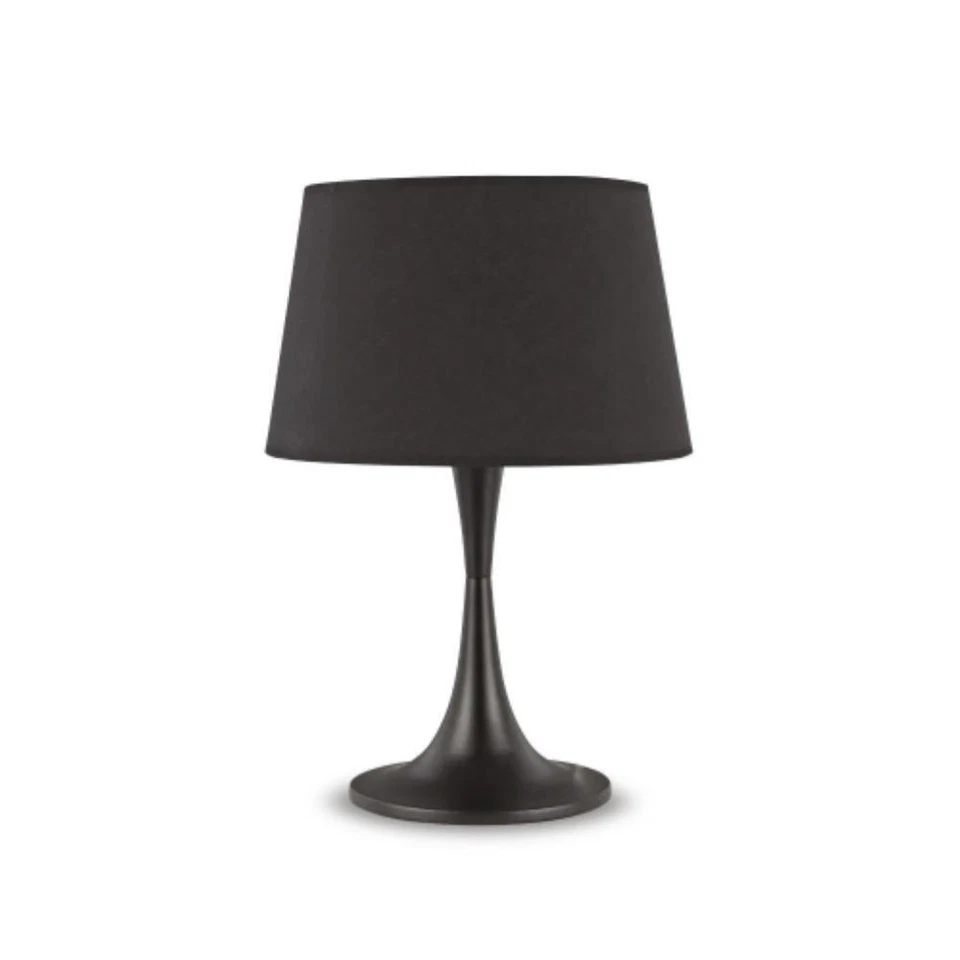 LAMPADA DA TAVOLO IDEAL LUX LONDON TL1 BIG NERO - Immagine 1 di 1