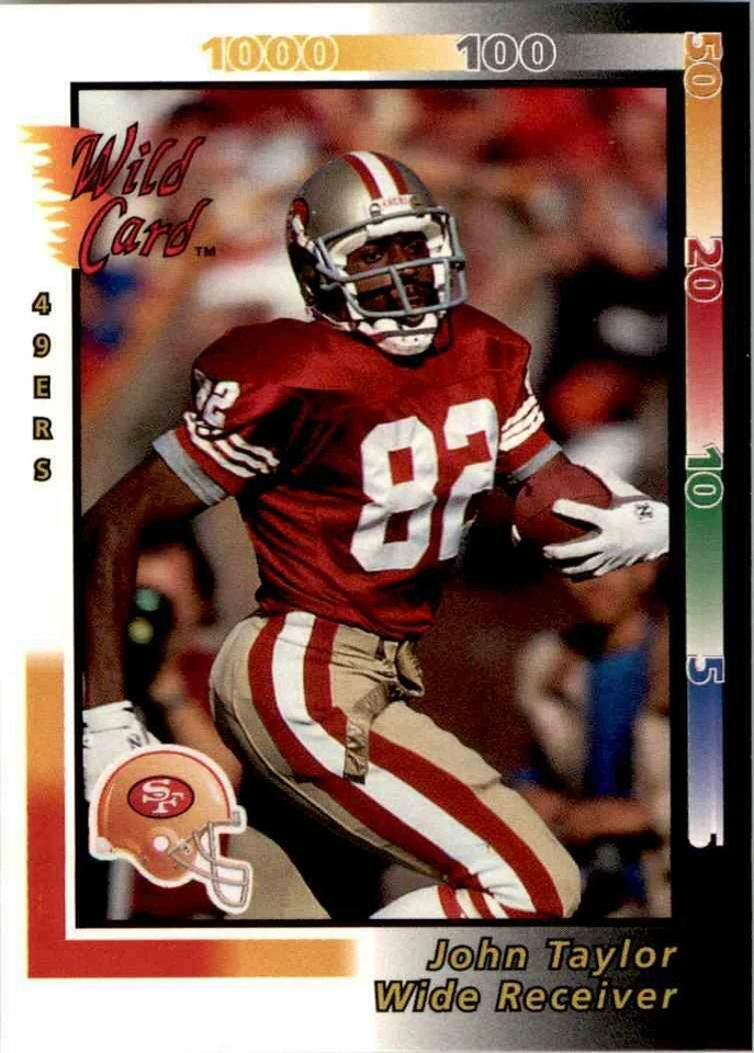 1992 Wild Card - Football Singles - #1 - 250 - Pick Your Players - Image 1 of 1