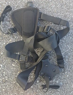 BLACKHAWK Nylon Ambi Grande Hombro Horizontal Funda 2"-3" Rev. - 40HS00BK-LG Foto 1 de 4