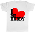 I Love my Hubby Mens T-Shirt Tee