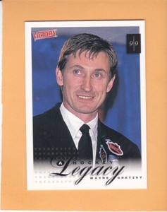 WAYNE GRETZKY 1999-00 UPPER DECK VICTORY #431 HOCKEY LEGACY NEW YORK RANGERS  A1