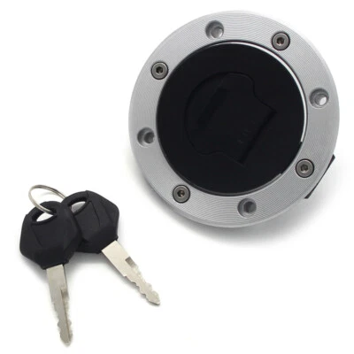 Fuel Gas Tank Cap Cover Keys for Suzuki GSXR1000 GSX1400 GS500 GSX400 GSF400 - Image 1 of 4