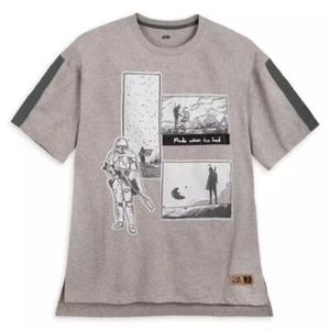 Star Wars Men XXL The Mandalorian Concept Series T-Shirt Mando Extends His Hand - Picture 1 of 10