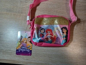 Disney Princess Girls Purse New /w Tags Bioworld Ariel Mulan Jasmine Cinderella - Picture 1 of 3
