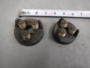 PRATT & WHITNEY 1/2 - 14 & 1/4-18 ANPT ROLL THREAD GAGES  INSPECTION RING GAUGES - Picture 1 of 5