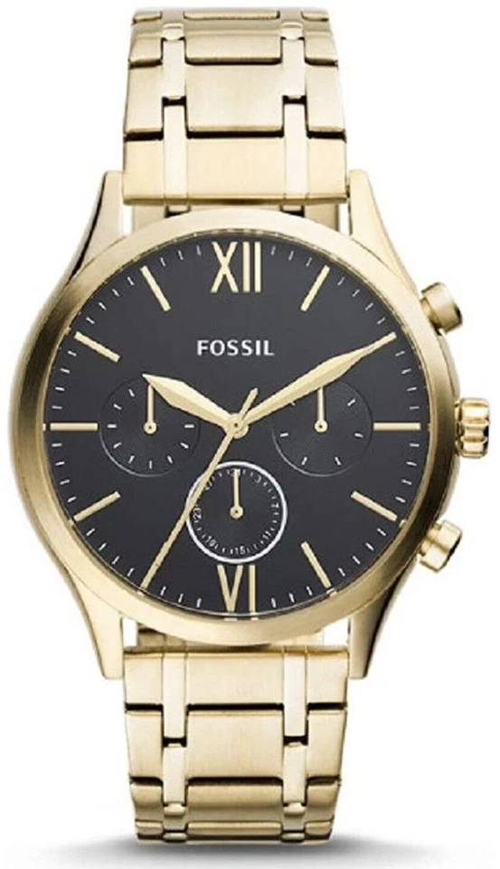 Fossil BQ2366 Fenmore Midsize Multifunction Gold Tone Stainless Steel Watch
