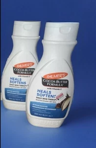2 Palmer's Body Lotions- Cocoa Butter Formula w/Vit E, HEALS SOFTENS 8.5oz - Picture 1 of 2