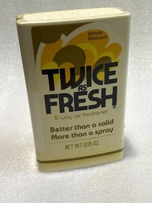 Vtg 1977 Twice As Fresh Air Freshener NOS Made By Clorox Use As Display Prop - Image 1 of 4