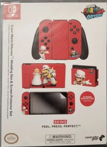 Nintendo Switch Vinyl Skin Super Mario Bros. Decal Sticker & Screen Protector - Picture 1 of 6