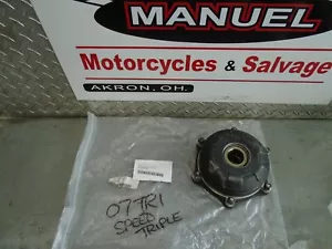 2007 TRIUMPH SPEED TRIPLE REAR WHEEL FLANGE HUB - Picture 1 of 4