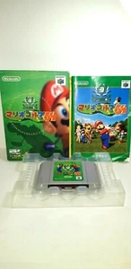 Mario Golf 64 Nintendo 64 N64 Japan with Original Box & Manual Complete Tested - Picture 1 of 12