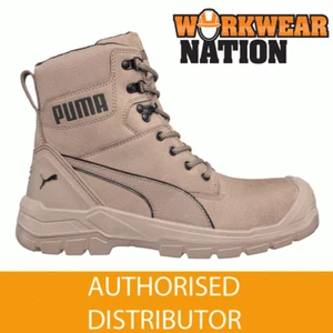 Puma Conquest High S3 WR HRO SRC Sicherheitsstiefel - Stein - Bild 1 von 11