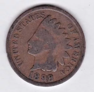 1898 CENTESIMO TESTA DI INDIANO in BUONE condizioni : ~ VEDI LA SCANSIONE stk u12 - Foto 1 di 4