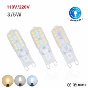 Dimmable G9 3W 5W LED Spotlight Corn Bulbs 2835 SMD Light Home Lamp 110V 220V - Picture 1 of 13