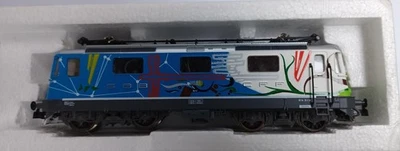 Loco électrique Re4/4, SBB CFF, déco Psychédélique - H0 Jouef - Photo 1/4