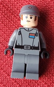 New LEGO Star Wars Minifigure Imperial Officer (sw0877) 