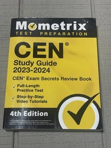 CEN Study Guide 2023-2024 - CEN Exam Prep Secrets Review Book [4th Edition] - Picture 1 of 5