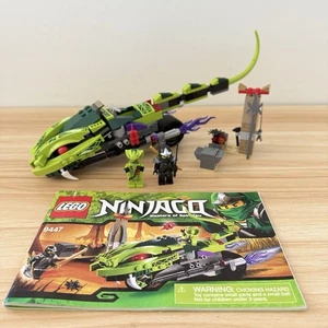 Lego 9447 Ninjago City Set COMPLETE with mini figs And instructions Manual - Foto 1 di 17