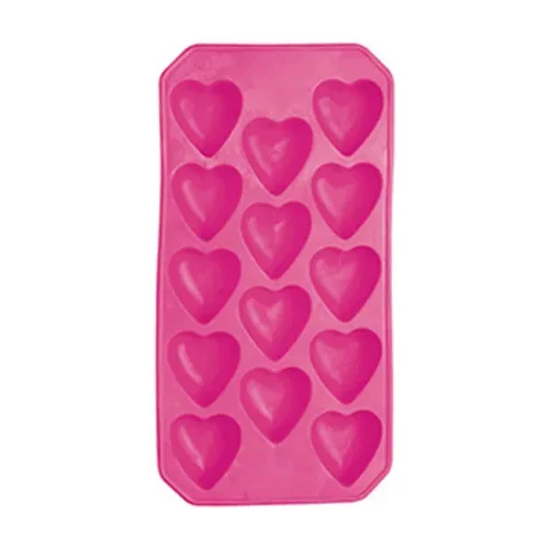 BarCraft Mix It Flexible Heart Shape Ice Cube Tray - Image 1 of 1