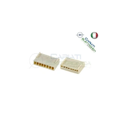 5 PEZZI Connettore Connettori MK Femmina 8 Poli - Immagine 1 di 2