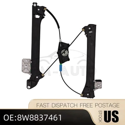 Front Left Window Glass Lifter For Audi A5 RS5 S5 2017-2025 8W8837461 NEW Foto 1 de 4