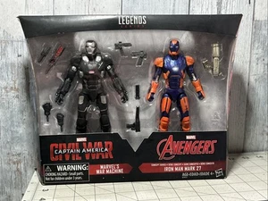 Marvel Legends War Machine & Iron Man Mark 27 Avengers Civil War *BOX NOT MINT - Picture 1 of 12