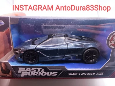 Fast & Furious SHAW'S McLAREN 720S Scala 1:32  - Immagine 1 di 4