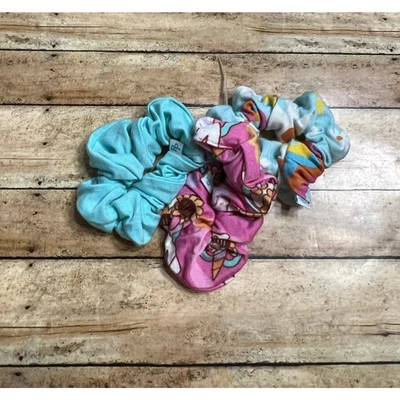 Posh Peanut Groovy Unicorn Vibes Bamboo Scrunchie Bundle NWOT - Image 1 of 3