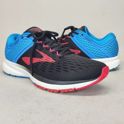 Brooks Ravenna 9 Womens Size 10B Black Blue Running Walking Gym Shoes - Image 1 of 4