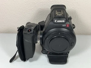 Cuerpo de videocámara de cine profesional Canon EOS C100 para piezas o reparación - Imagen 1 de 13