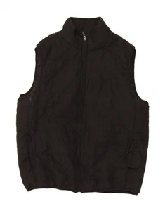 CHAPS Mens Padded Gilet UK 40 Large Black Polyester ZH06 - Picture 1 of 3