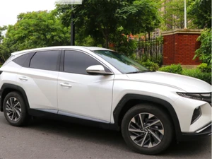 ABS Carbon fiber BODY SIDE MOULDING TRIM 6pcs for Hyundai TUCSON 2022-2023 - Picture 1 of 8