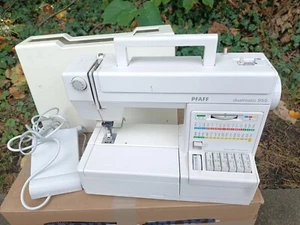 Nähmaschine PFAFF IDT Obertransport 955 mit Zubehör Jeans Leder Seide Baumwolle - Bild 1 von 8