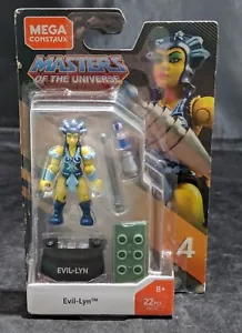 Mega Construx He-Man Masters of the Universe EVIL-LYN Figure Heroes Series 4 NIP - Picture 1 of 8