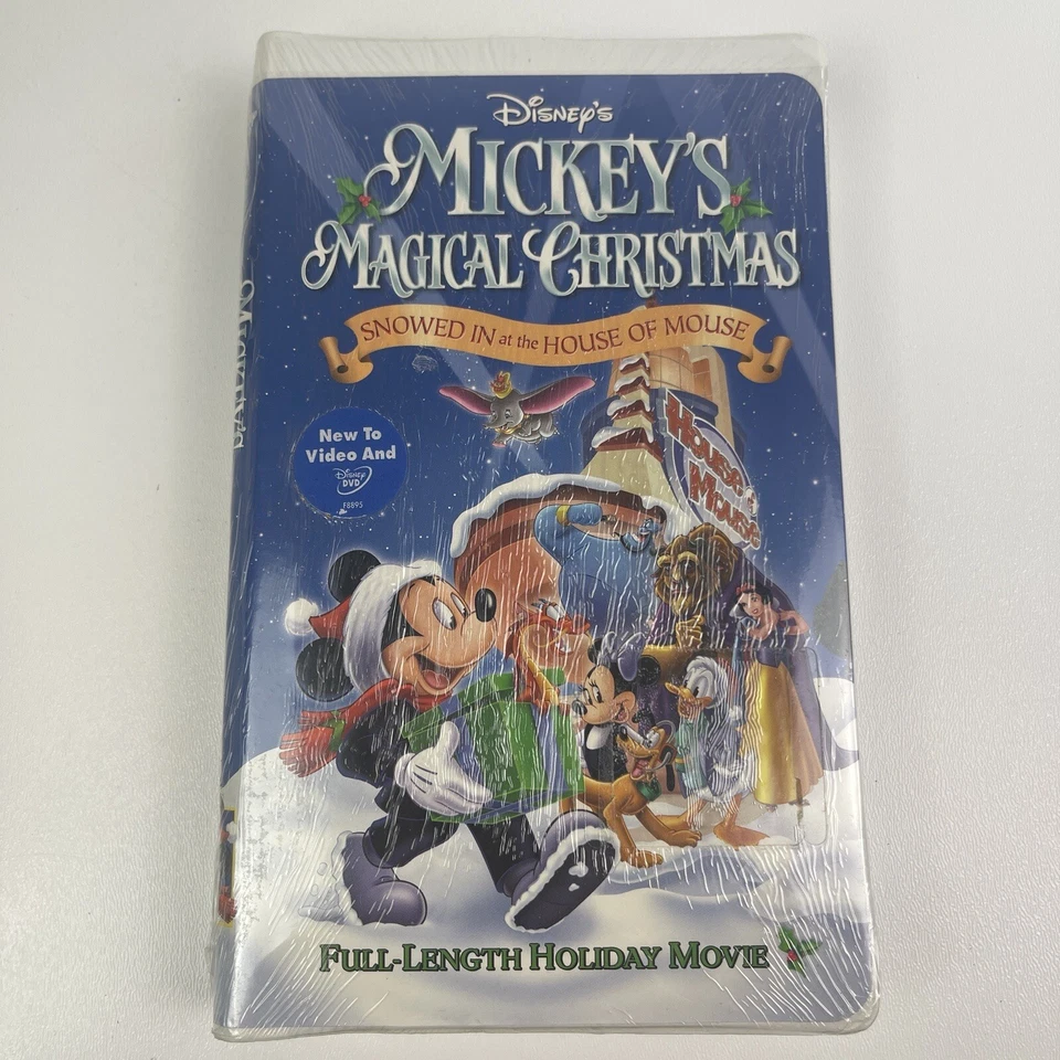 Mickeys Magical Christmas Snowed In at the House of Mouse VHS Clamshell Sealed - Image 1 of 4
