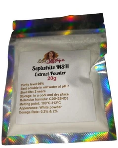 Sepi  MSH Extract Powder 99.9% PURE 20g organic cosmetics powder - Picture 1 of 2